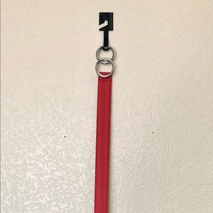 NWT Express Red Double O-Ring Circle Belt